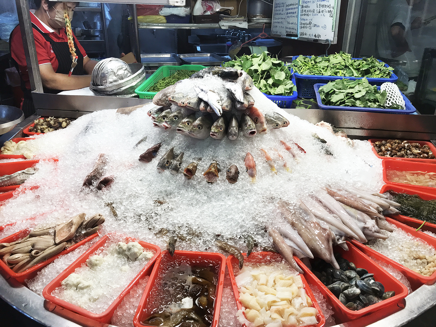 台湾の海鮮食堂